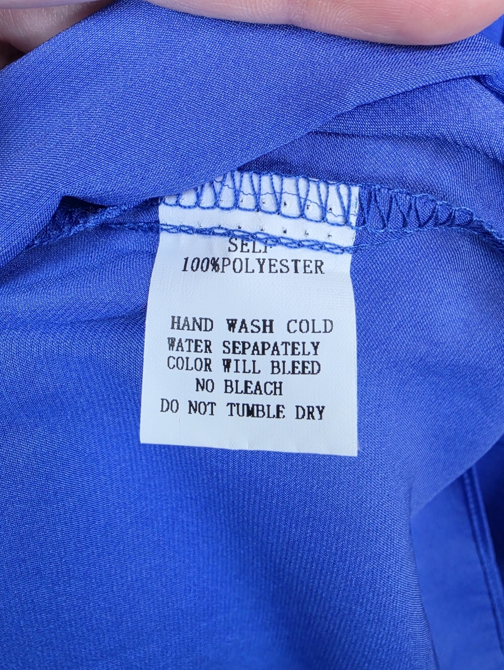 Pinch Royal Blue Tiered Maxi Dress - Picture 8 of 8